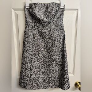 ✨ The Limited Strapless Brocade Cocktail Dress ✨